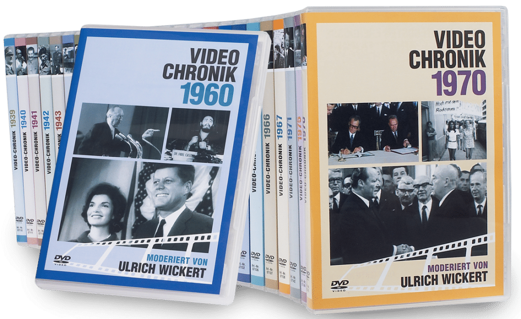 Jahrgangs-DVD-Chronik - Geschenk für Opa