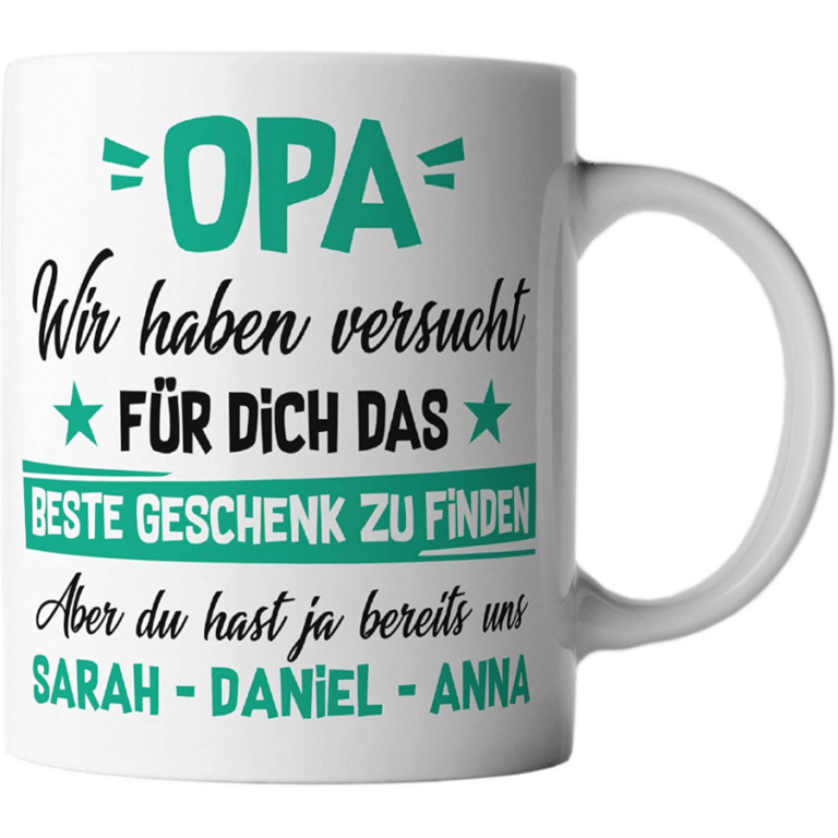 Geburtstagsgeschenk für Opa von 75 jahren - Geschenk für Opa.de