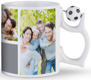Tasse mit Foto für Opa -Fußball