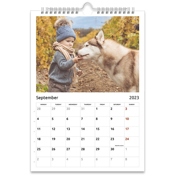 Kalender mit eigenen Fotos - Geschenk für Opa
