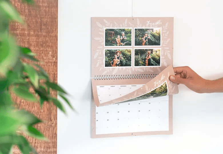 Kalender mit eigenen Fotos - Geschenk für Opa