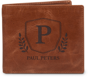 Weihnachtsgeschenk für Opa - Leder Portemonnaie