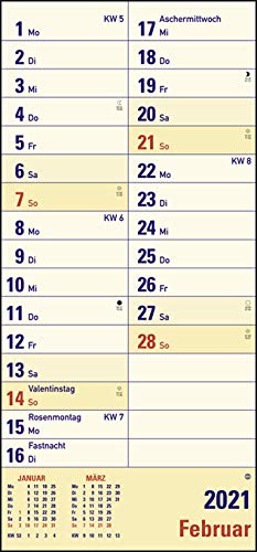 Kalender mit extra großen Zahlen und Buchstaben Kalender in Großdruck - Geschenk für Opa