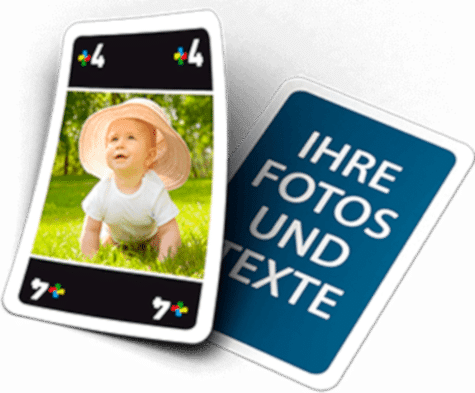 Geschenkidee für Opa - Meino mit eigenen Fotos Mau-Mau Spiel Meino mit eigenen Fotos - Geschenk für Opa