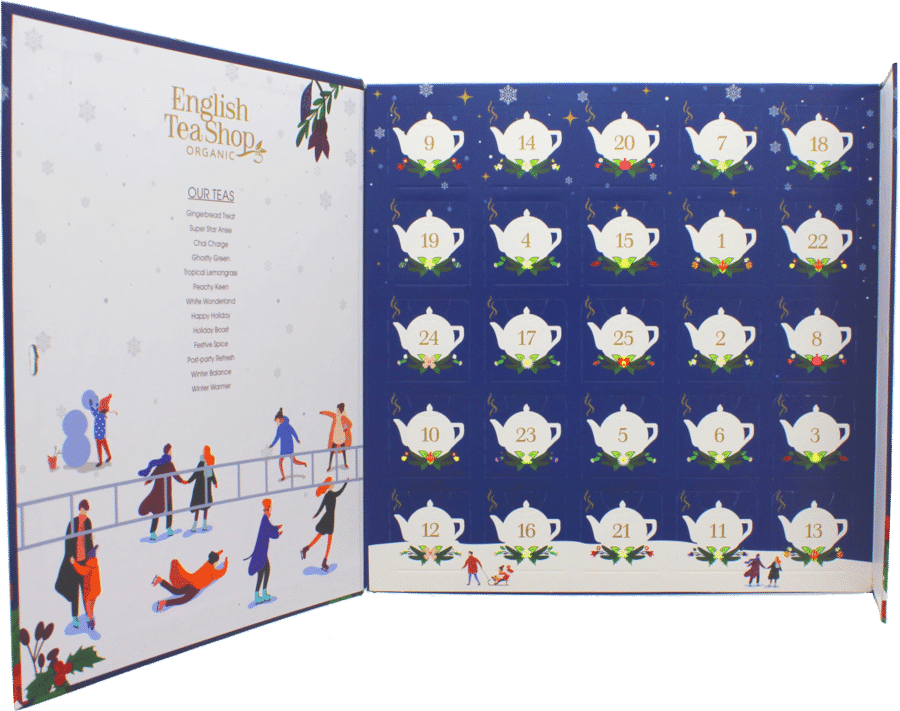 Adventskalender Erwachse - Mit Gravur Adventskalender für Opa - Tee