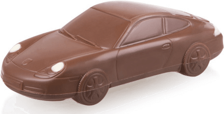 Geschenk Autoliebhaber - Porsche aus Schokolade