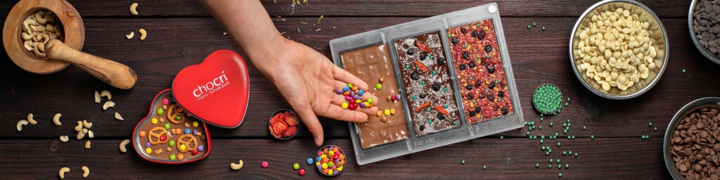 Tafel kreieren - Schokolade gestalten