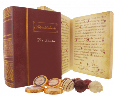 Adventskalender Erwachse - Mit Gravur Adventskalender Erwachse - Geschenk für Opa