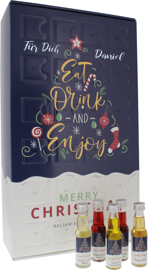 Adventskalender für Männer Adventskalender für Männer - Olivenöl und Balsam-Essig
