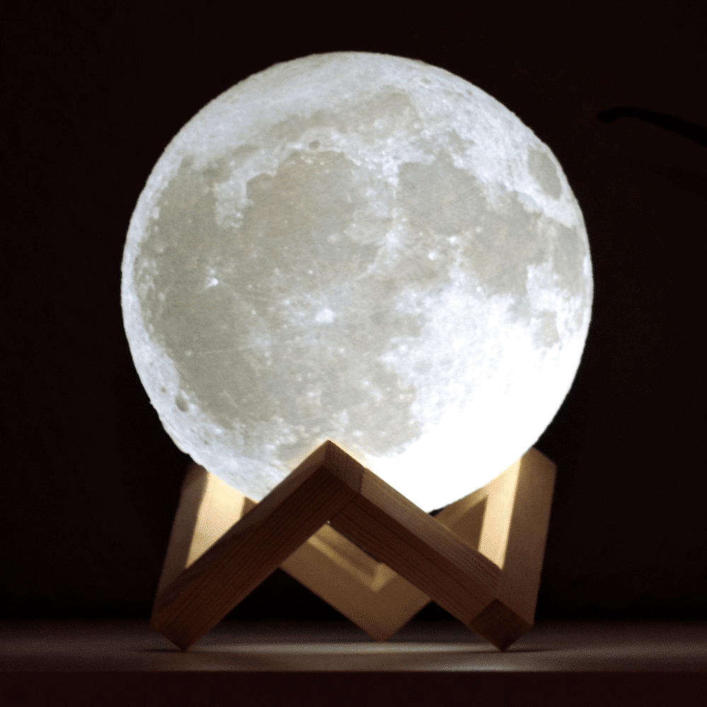 originelle Geschenke für Opa - Mond Lampe