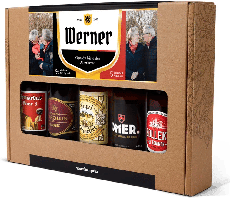 Geschenk für Opa zum 70. Geburtstag - Bier Geschenk Set