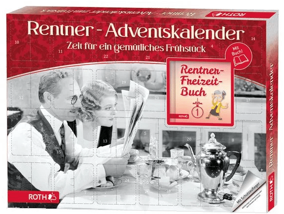 Adventskalender für Männer - Ruhestand Rentner