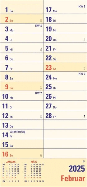 Kalender in Großdruck - Geschenk Senioren