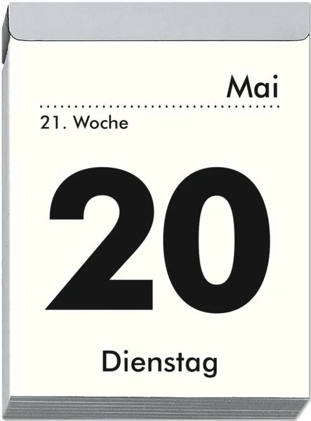 Tagesabreißkalender XL - Geschenk für Opa