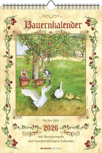 Bauernkalender - Geschenk für Opa Oma
