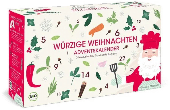 Gewürz Adventskalender Gewürz Adventskalender - Geschenk für Opa Vater
