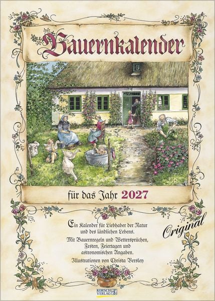 Bauernkalender - Geschenk für Opa Oma
