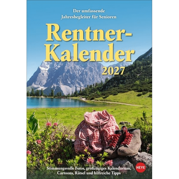 Kalender für einen älteren Mann - Rentner Kalender